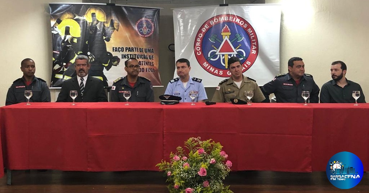 CORPO DE BOMBEIROS COMEMORA 32 ANOS DE INSTALAÇÃO EM BARBACENA