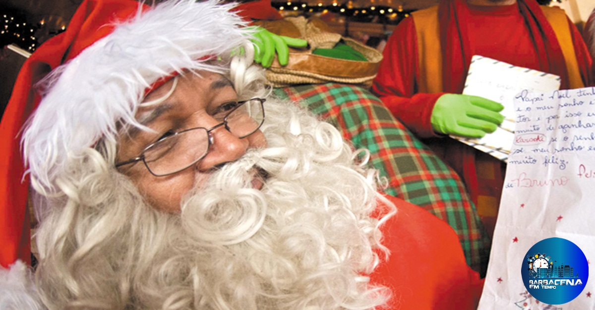 Campanha Papai Noel dos Correios, será lançada oficialmente nesta sexta-feira (9) em Barbacena