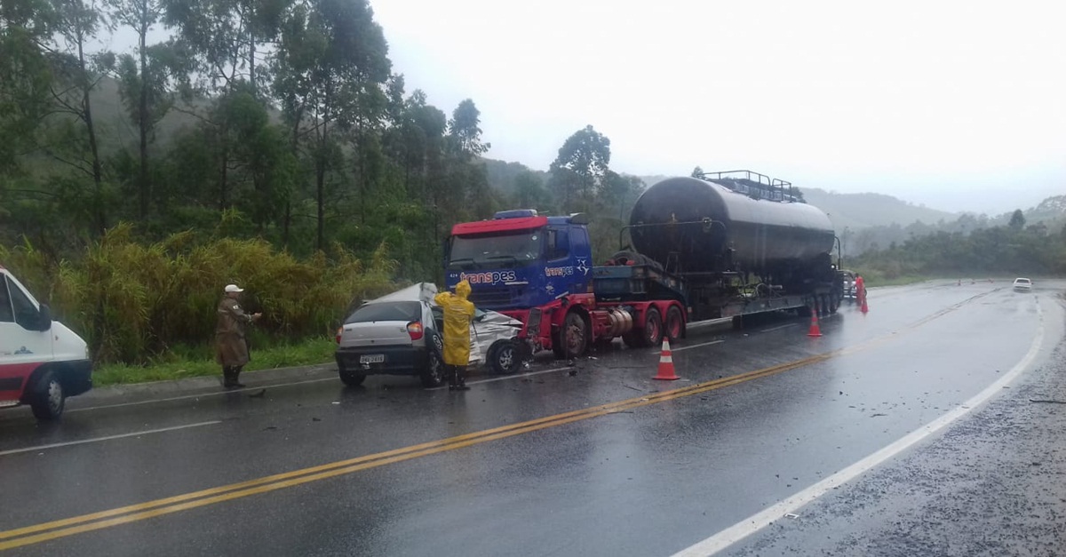 Barbacenense morre em acidente na BR-265 proximidades do Quiosque do tio Romeu