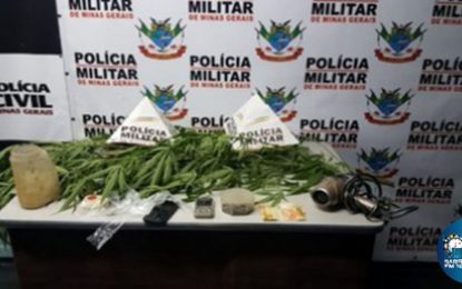 TRÁFICO DE DROGAS / RECEPTAÇÃO DE PRODUTO DE ROUBO EM OURO BRANCO/MG