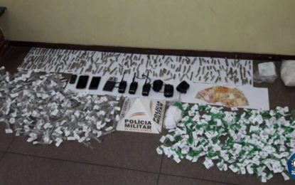 Casal é preso em flagrante por tráfico de drogas em Conselheiro Lafaiete