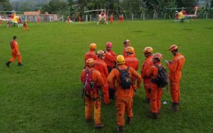 CORPO DE BOMBEIROS CONFIRMA 65 MORTES EM BRUMADINHO