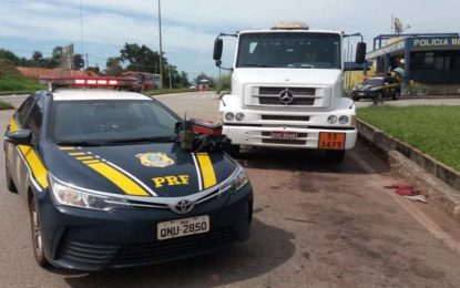 Homem é preso em flagrante após assaltar caminhão de combustíveis, em Betim