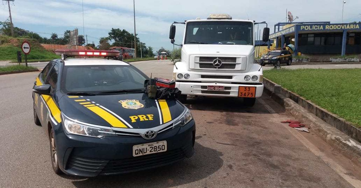 Homem é preso em flagrante após assaltar caminhão de combustíveis, em Betim