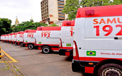 SAMU RECEBEU 69 MIL TROTES EM 2018, NÚMERO REPRESENTA 8% DAS LIGAÇÕES