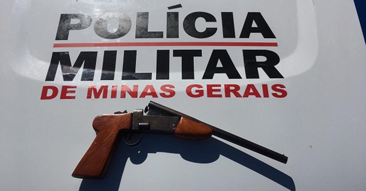 ARMA DE FOGO APREENDIDA NA ZONA RURAL DE RESSAQUINHA