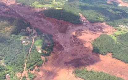 ATUALIZAÇÃO ROMPIMENTO DE BARRAGEM EM BRUMADINHO