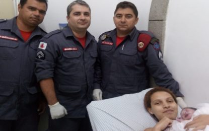 BOMBEIROS REALIZAM PARTO NO BAIRRO SANTO ANTÔNIO EM BARBACENA