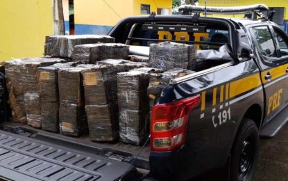 6,5 toneladas de maconha são apreendidas, em Patos de Minas, no Alto Paranaíba