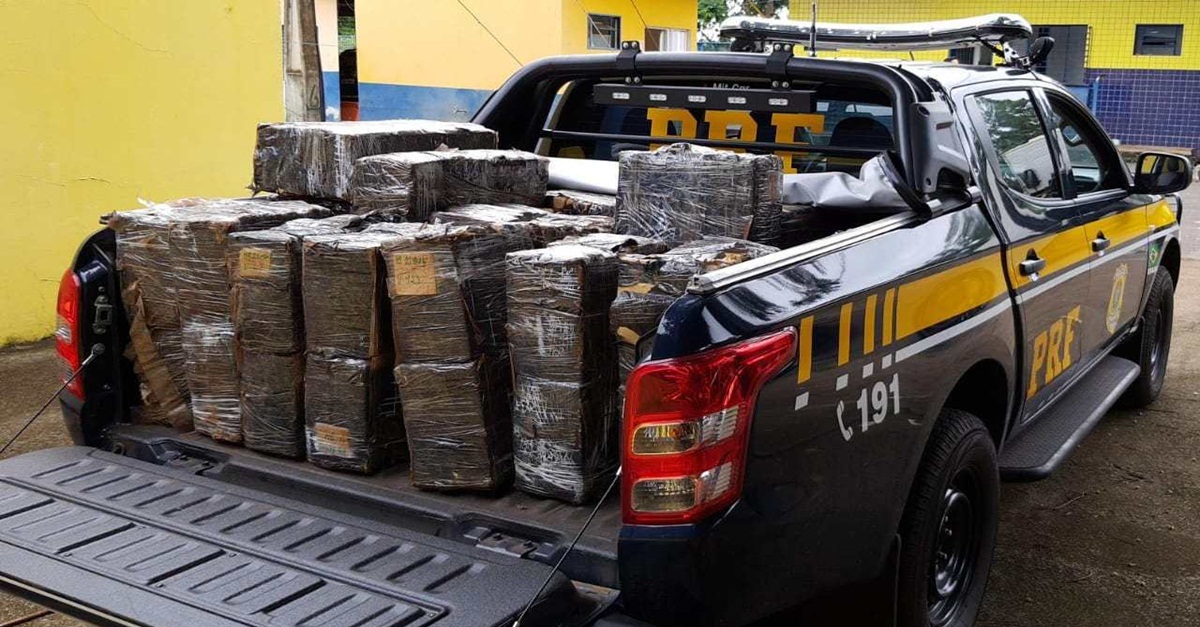 6,5 toneladas de maconha são apreendidas, em Patos de Minas, no Alto Paranaíba