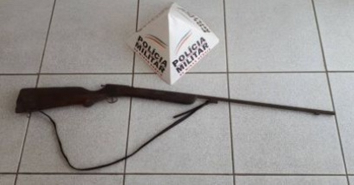 PM REALIZA MAIS APREENSÕES DE ARMAS DE FOGO NA ÁREA DO 31° BPM