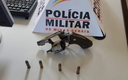 Homem é preso em flagrante delito pela guarda de armamento no Bairro Vilela em Barbacena