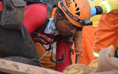 Sobe para 150 o número de vítimas, em Brumadinho, afirma Corpo de Bombeiros