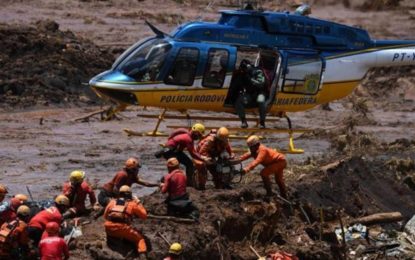 Número de mortos em Brumadinho sobe para 157, confira o balanço dos Bombeiros