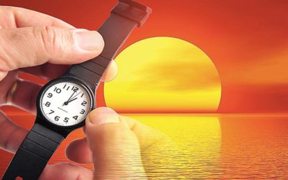 HORÁRIO DE VERÃO TERMINA HOJE SÁBADO (16).