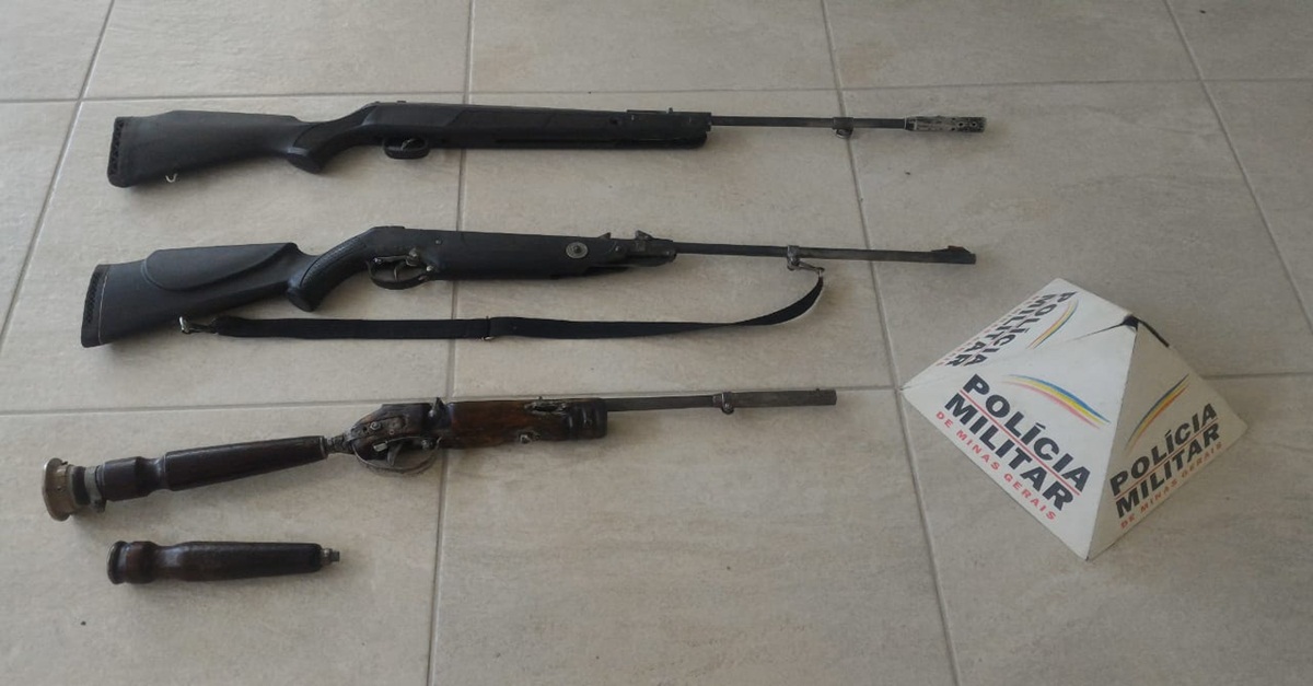 Posse Ilegal de Arma de Fogo em Santana do Garambéu