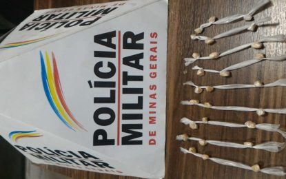 Menor de 17 anos é apreendido por tráfico de drogas no Bairro João Paulo II em Barbacena