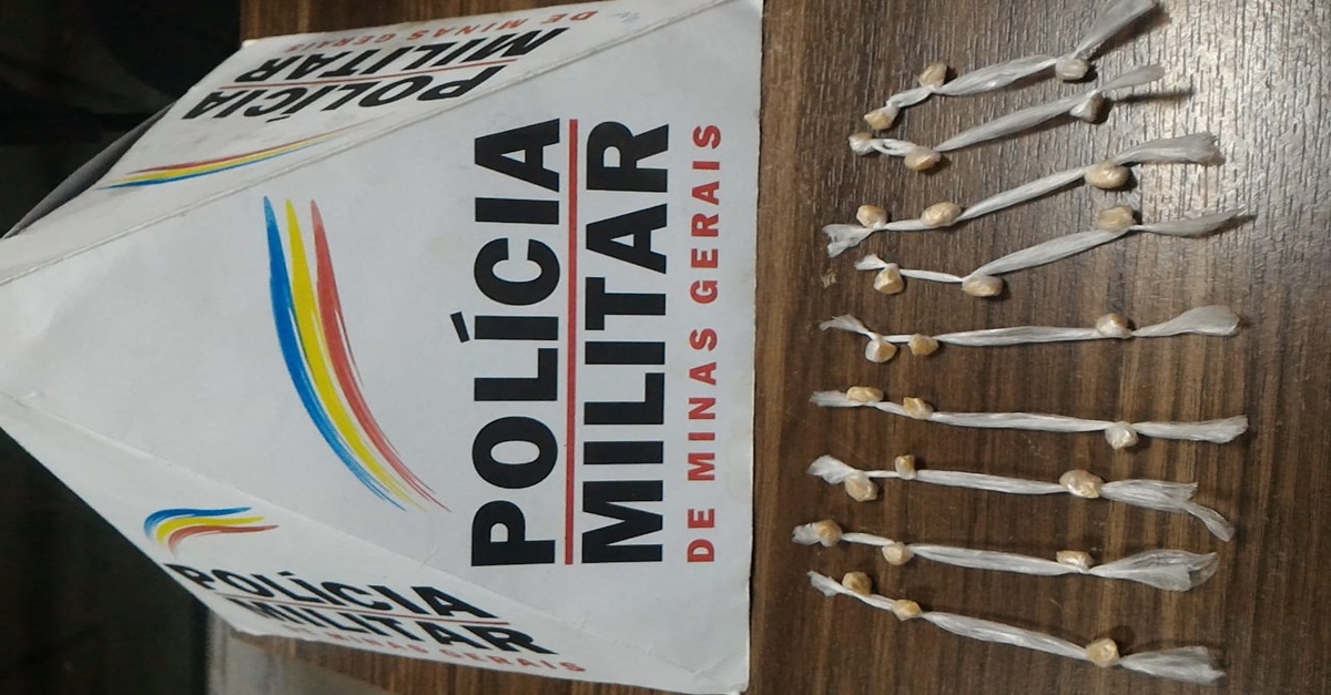 Menor de 17 anos é apreendido por tráfico de drogas no Bairro João Paulo II em Barbacena