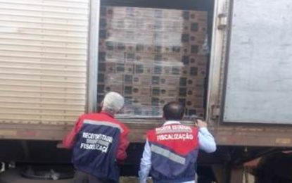 Fiscalização da Receita Estadual flagra carga desacobertada de documentação
