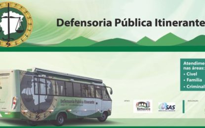 BARBACENA RECEBE DEFENSORIA PÚBLICA ITINERANTE NESTA QUINTA-FEIRA