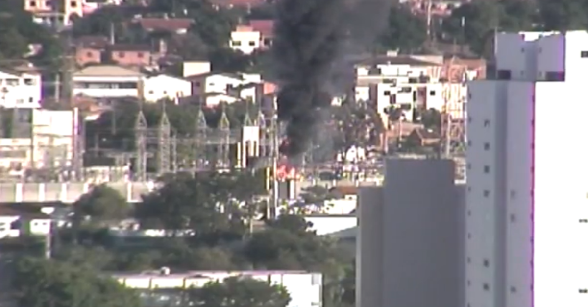 Explosão em transformador da Cemig deixa cidades do Norte de Minas sem anergia