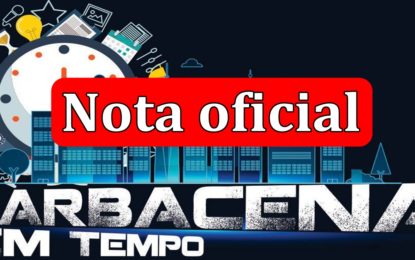 Nota Oficial – estado de saúde de Thiago Faria 17/03