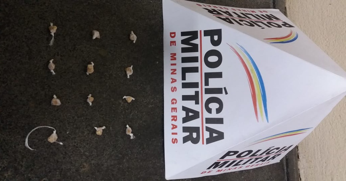 DROGAS SÃO APREENDIDAS PELA POLÍCIA MILITAR EM SÃO JOÃO DEL-REI