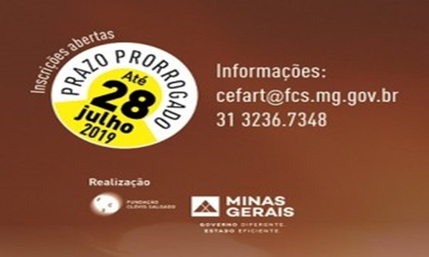 Prorrogado prazo de inscrições para cursos gratuitos do Cefart