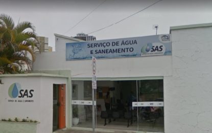 NOTA – Sistema de abastecimento de água já opera com 65% da capacidade