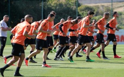 Atlético se preparando para o clássico de quinta
