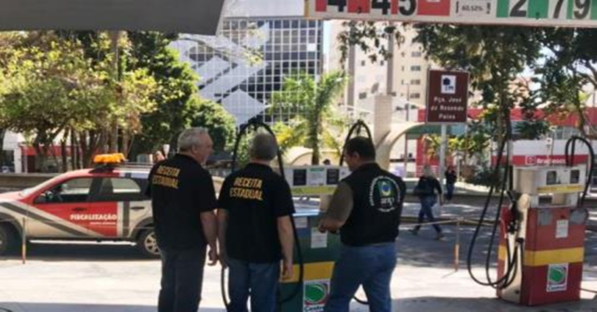 Receita Estadual fecha posto de combustível em Varginha