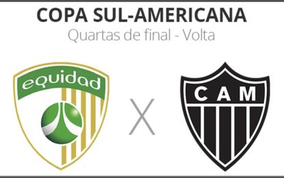 Atlético-MG vai à Bogotá em busca da classificação para semifinal da Sul-Americana