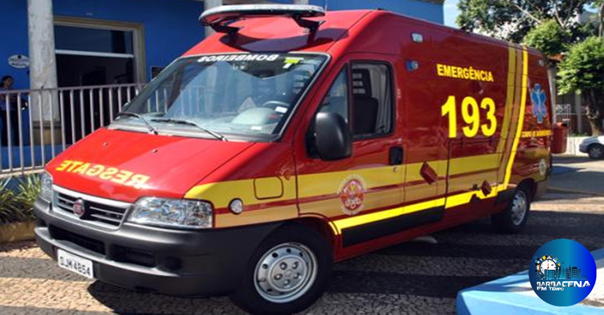 BOMBEIROS SOCORREM MULHER QUE ESTAVA SE ENGASGANDO