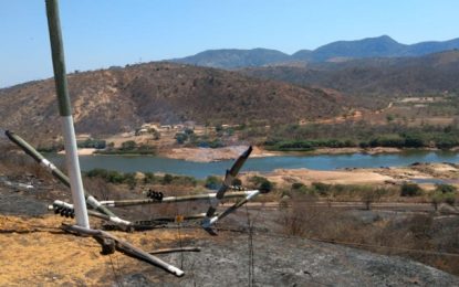 Queimada provoca interrupção de energia em cinco municípios do Leste de Minas