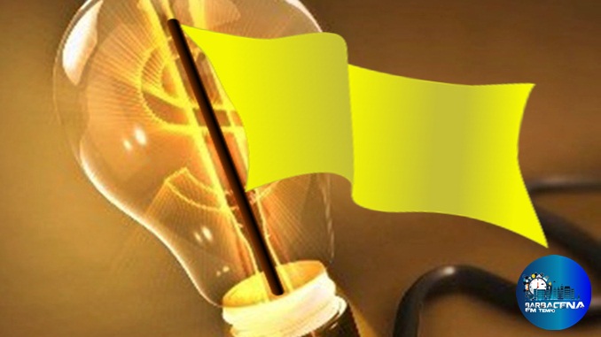 Bandeira tarifária de outubro será amarela, diz Aneel