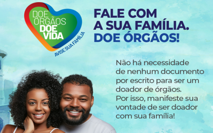 SES-MG inicia campanha para doação de órgãos