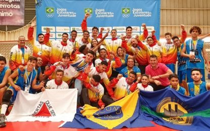 Minas se despede dos Jogos Escolares da Juventude com medalhas para todas as equipes