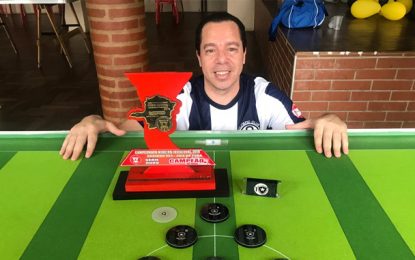 Barbacenense é campeão mineiro de futebol de mesa