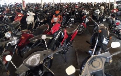 Detran pretende leiloar cerca de 400 veículos