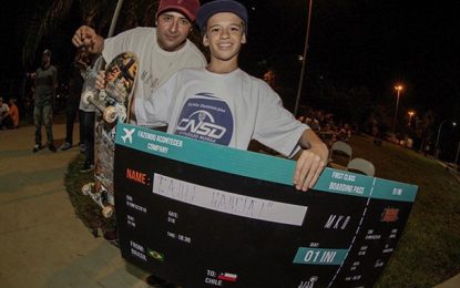 Premiado skatista de Uberaba vai competir em Tampa Bay, na Flórida (EUA)