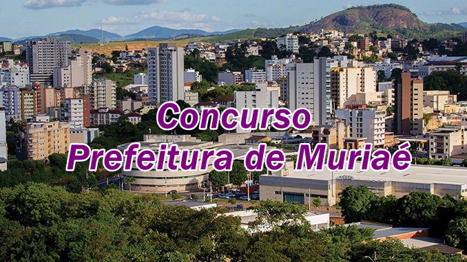 Candidatos já podem consultar data, horário e local de prova do concurso da Prefeitura de Muriaé