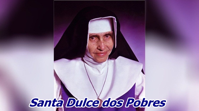 Santa Dulce dos Pobres é canonizada no Vaticano