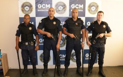 Guarda Civil Municipal de Barbacena recebe armamentos