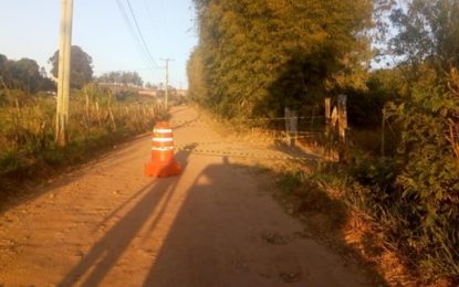 Setram libera parcialmente o trânsito sobre a Ponte da Rua Tonholo