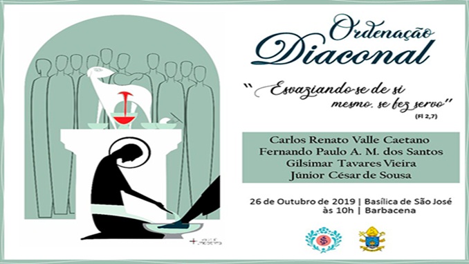 Conheça a caminhada vocacional dos seminaristas que serão ordenados diáconos na Basílica de São José, em Barbacena