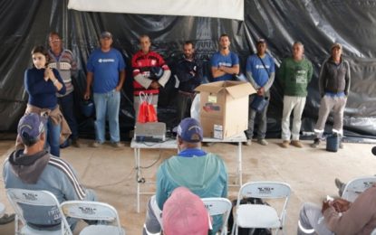 Como parte da Campanha Novembro Azul servidores da Semop recebem orientações sobre saúde dos homens