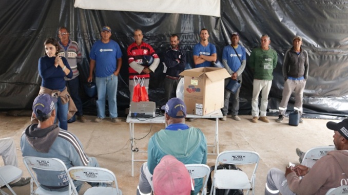 Como parte da Campanha Novembro Azul servidores da Semop recebem orientações sobre saúde dos homens