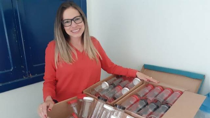 Cidade do sul de minas faz campanha de doação de vidros