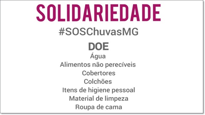 Polícia Militar de Barbacena realiza campanha para ajudar vítimas das enchentes em Minas Gerais