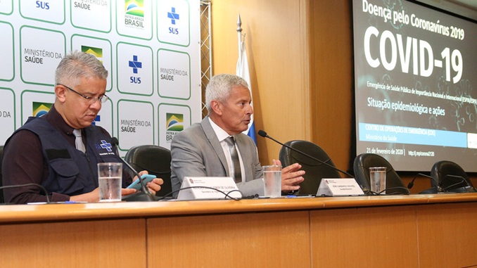 Brasil confirma primeiro caso de coronavírus